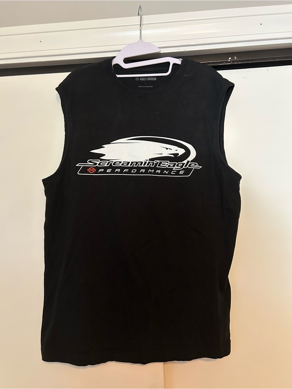 Harley-Davidson Black Sleeveless Screamin' Eagle Performance Tank